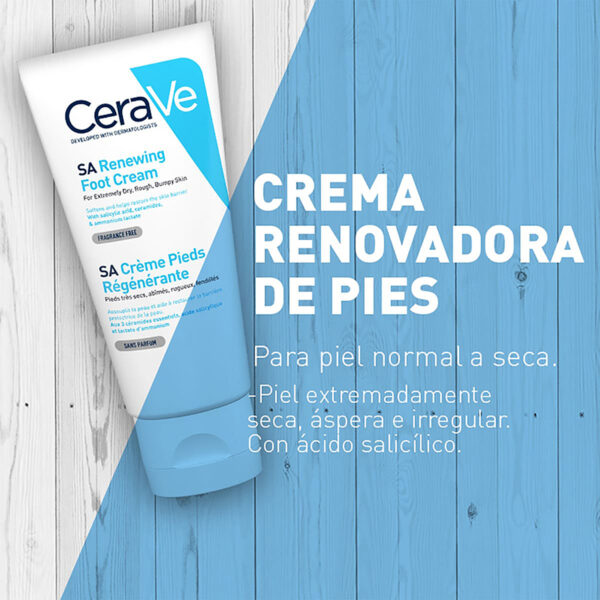 Cerave Renovadora De Pies 88ml Crema - Imagen 2