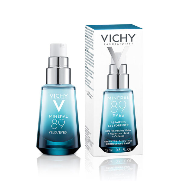 Vichy Mineral 89 Contorno De Ojos 15ml Suero Facial - Imagen 2