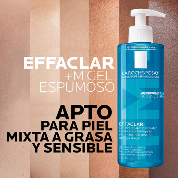 Lrp Effaclar Piel Grasa/acne 400ml Gel Facial - Imagen 6