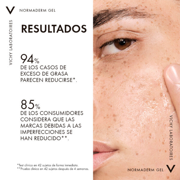 Vichy Normaderm Phytosolution Limpiador 400ml Gel Facial - Imagen 4