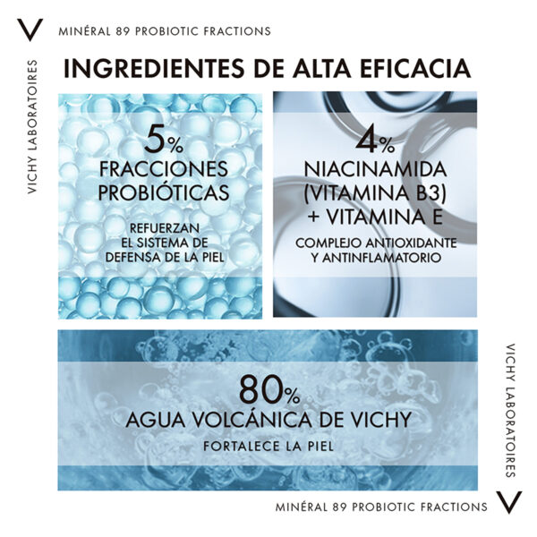 Vichy Mineral 89 Probiotic 30ml Suero Facial - Imagen 4