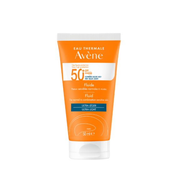 Avene Protector Solar Fluido Ultraligero Spf50+ 50ml Crema Facial