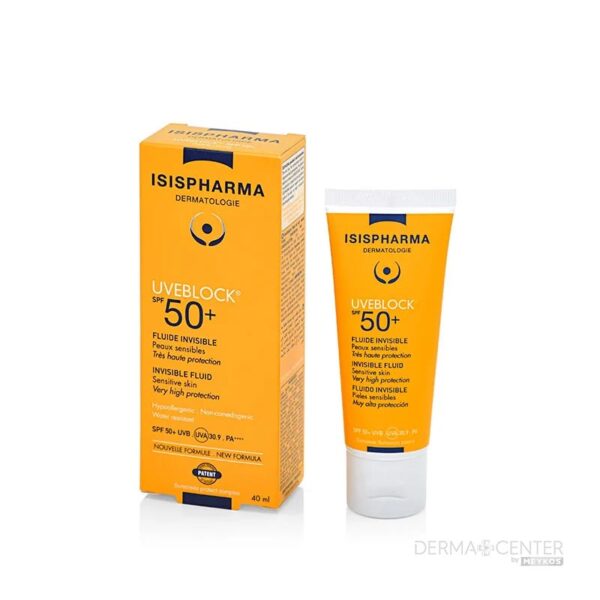 Isispharma Uveblock Protector Solar Tinted Invisible Spf50+ 40ml Crema Facial