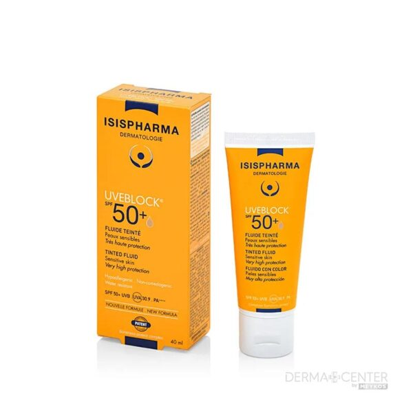 Isispharma Uveblock Protector Solar Tinted Light Spf50+ 40ml Crema Facial