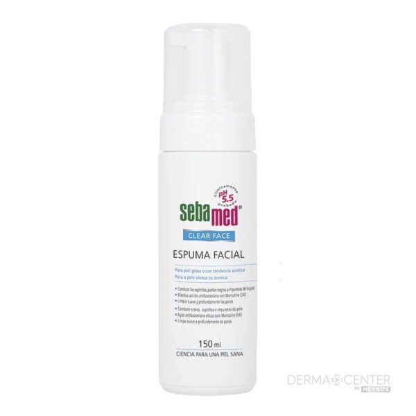 Sebamed Clear Face Piel Grasa O Acneica 150ml Espuma Facial