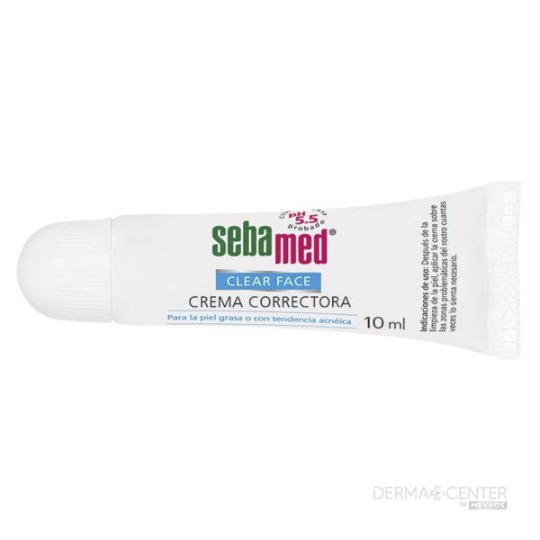 Sebamed Clear Face Barros Y Espinillas Piel Normal A Grasa Con Color 10ml Crema Facial