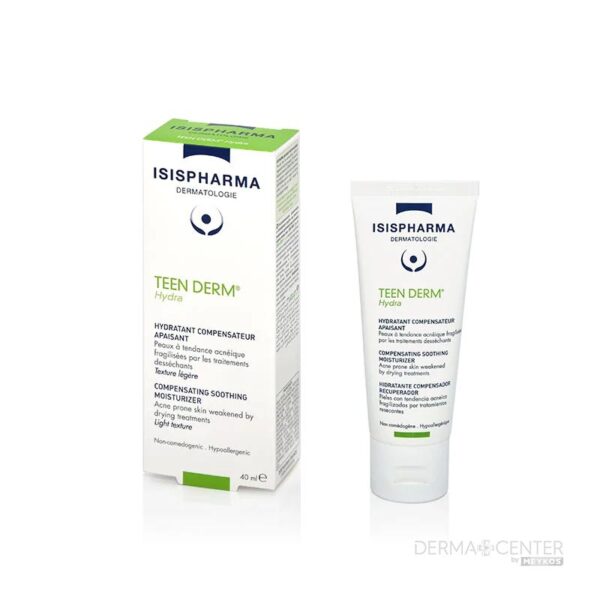 Isispharma Teen Derm Hydra Piel Tendencia Acneica 40ml Crema Facial