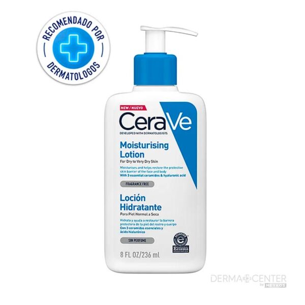 Cerave Hidratante Piel Seca 236ml Locion Facial Y Corporal