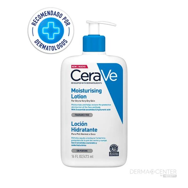 Cerave Hidratante Piel Normal Y Seca 473ml Locion Facial Y Corporal