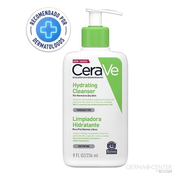 Cerave Limpiador Hidratante Piel Seca 236ml Locion Facial Y Corporal