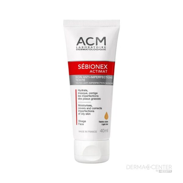 Acm Sebionex Actimat Tono Claro 40ml Crema Facial