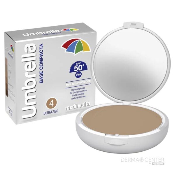 Umbrella Tono Durazno Spf50+ 11g Base Compacta