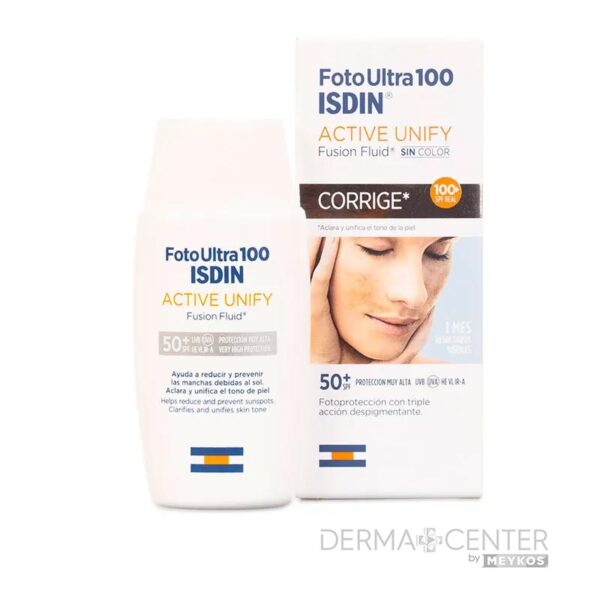 Isdin Fotoprotector Ultra 100 Active Unify Con Color Spf50+ 50ml Fluido Facial