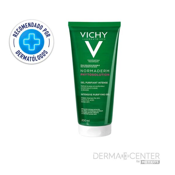 Vichy Normaderm Phytosolution Piel Grasa Acne 200ml Gel Facial