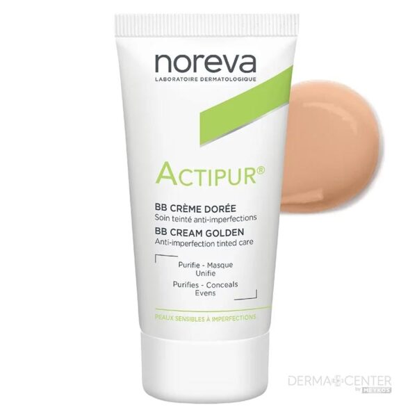 Noreva Actipur Bb Color Dorado 30ml Crema Facial