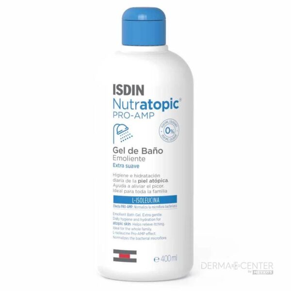 Isdin Nutratopic Pro Amp Emoliente 400ml Gel De Baño