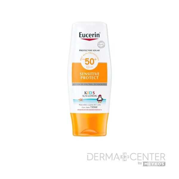 Eucerin Protector Solar Sensitive Protec Kids Spf50+ 150ml Crema Corporal