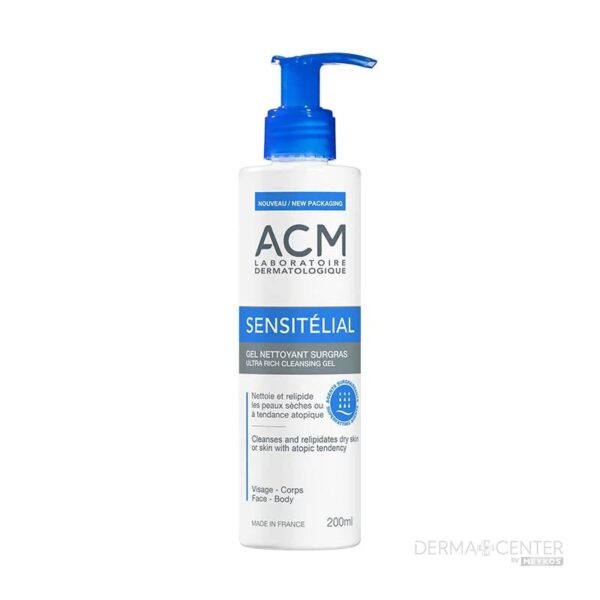 Acm Sensitelial Limpiador 200ml Gel Facial Y Corporal