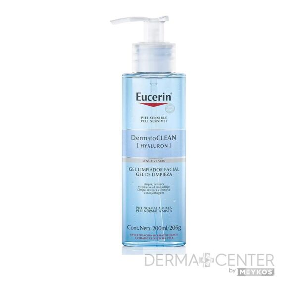 Eucerin Dermatoclean Limpiador 200ml Gel Facial