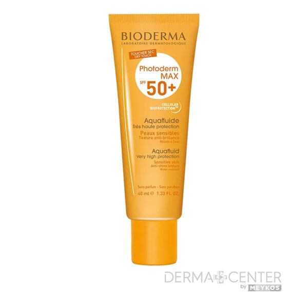 Bioderma Photoderm Protector Solar Max Aqua Fluid Sin Color Spf50+ 40ml Crema Facial