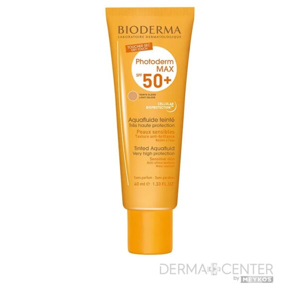 Bioderma Photoderm Protector Solar Max Aqua Fluid Claire Spf50+ 40ml Crema Facial