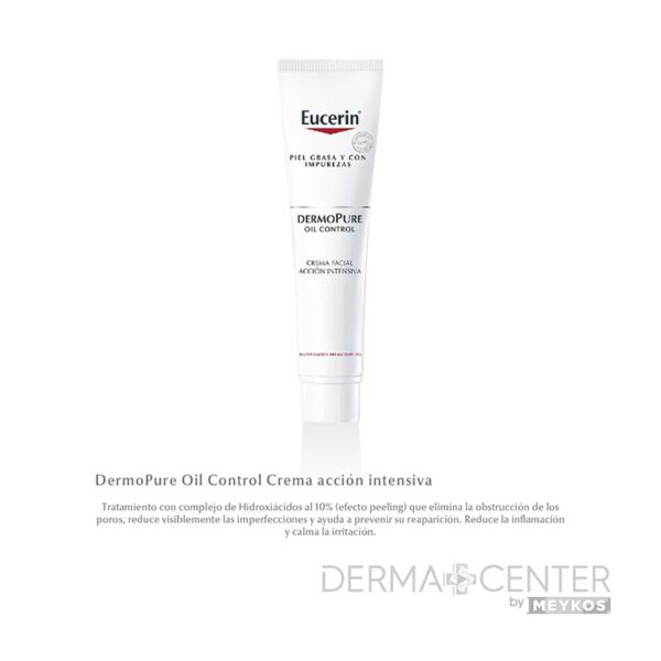 Eucerin Acción Intensiva Dermo Pure Noche 40ml Crema Facial