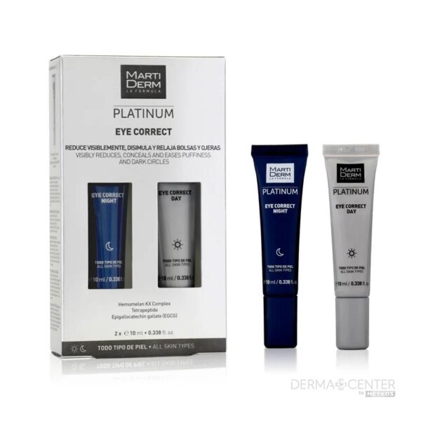 Martiderm Eye Correct Contorno De Ojos Dia Y Noche 10ml Crema Facial 2 Unidad