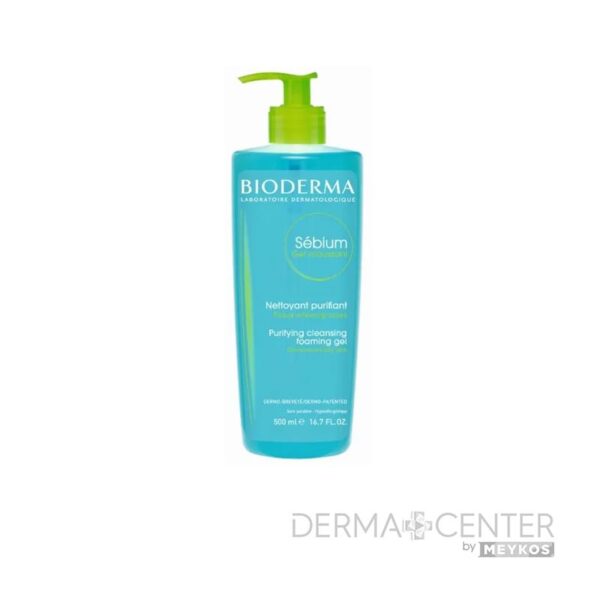 Bioderma Sebium Moussant 500ml Gel Facial