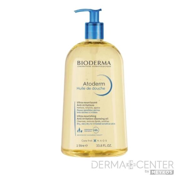 Bioderma Atoderm Huile De Douche 1000ml Aceite Facial Y Corporal