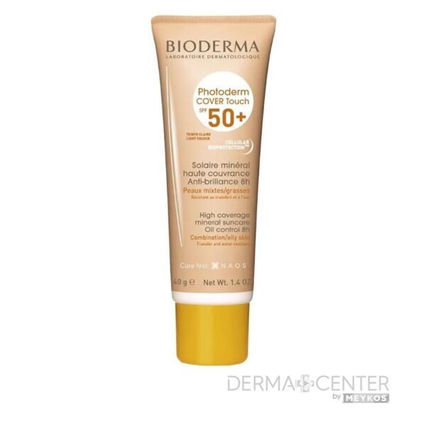 Bioderma Photoderm Protector Solar Cover Touch Claire Spf50+ 40ml Crema Facial