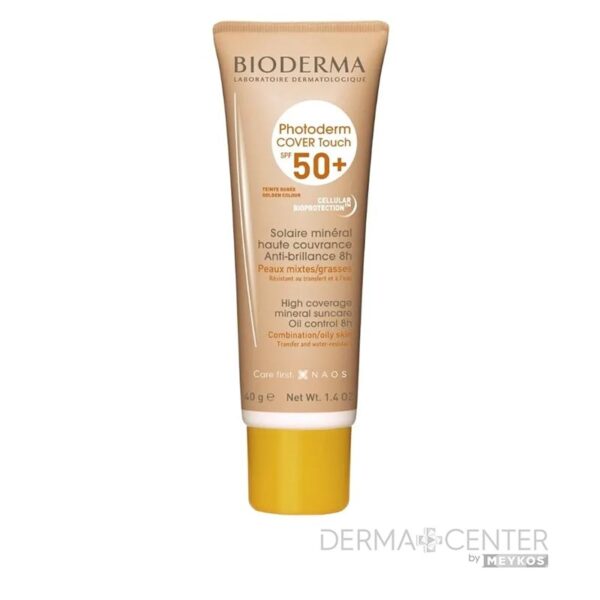 Bioderma Photoderm Protector Solar Cover Touch Doree Spf50+ 40ml Crema Facial