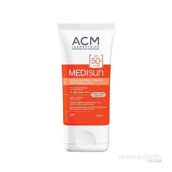 Acm Medisun Mineral Tintado Tono Claro Spf50+ 40ml Crema Facial