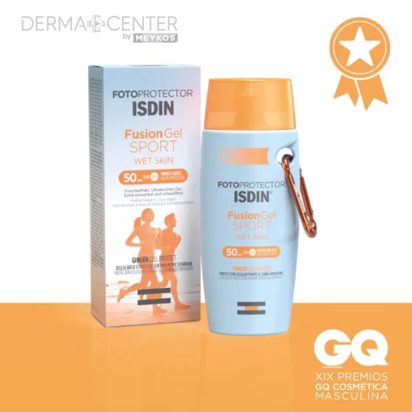 Isdin Fotoprotector Fusion Sport Wet Skin Spf50+ 100ml Gel Facial Y Corporal