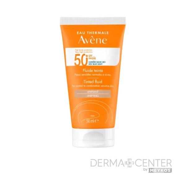 Avene Protector Solar Con Color Ultra Ligero Spf50+ 50ml Crema Facial