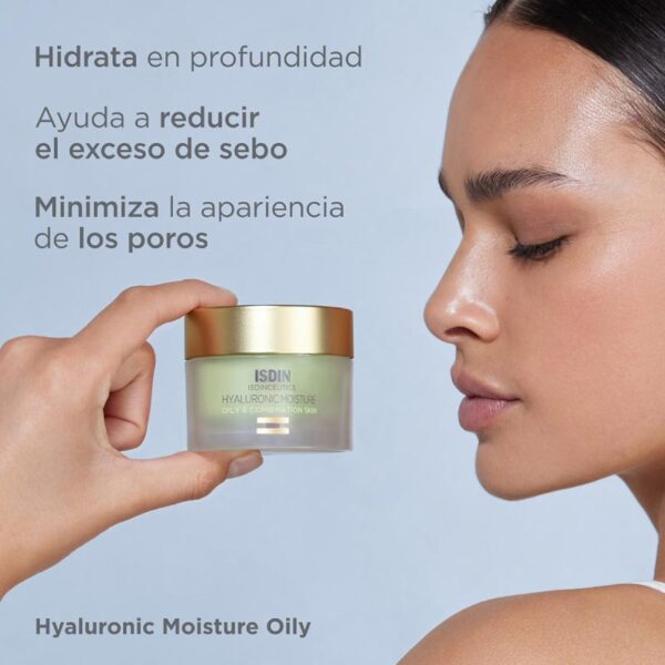 Isdin Prevent Hyaluronic Moisture Oily & Combination Skin 50g Crema - Imagen 2