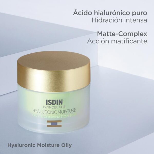 Isdin Prevent Hyaluronic Moisture Oily & Combination Skin 50g Crema - Imagen 4