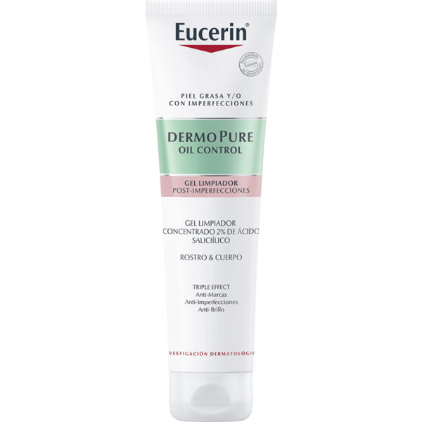 Eucerin Dermo Pure Oil Control 150ml Gel Limpiador