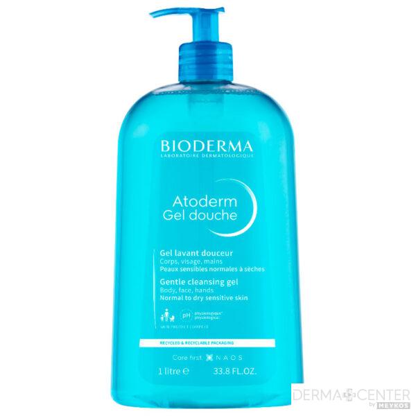 Bioderma Atoderm Gel Douche 1000ml Gel Facial Y Corporal