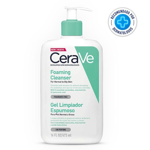 Cerave Limpieza Piel Grasa 473ml Gel Facial