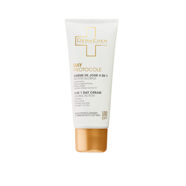 Dermeden Day Protocole 4 En 1 Piel Mixta A Grasa Spf50+ 50ml Crema